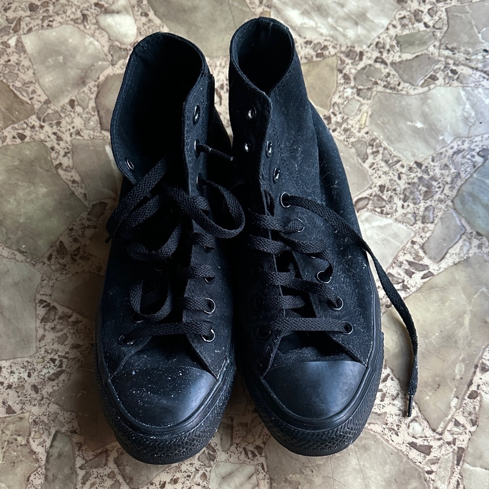 Classic Women’s Black High-Top Converse